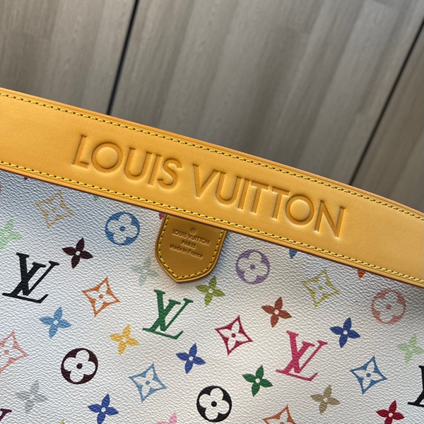 ルイヴィトンバッグ素材ディテール